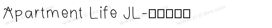 Apartment Life JL字体转换
